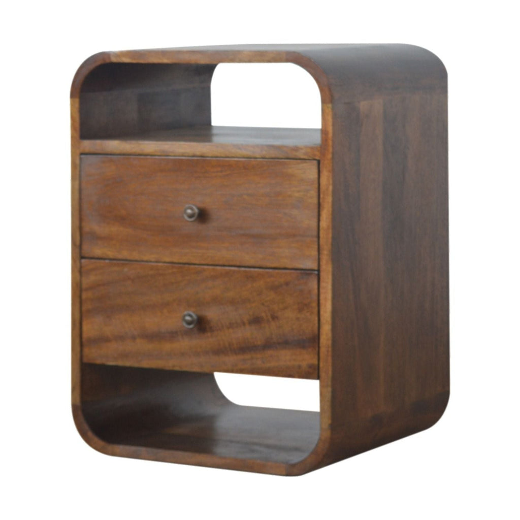 Curve Drawer Nightstand by Unique Piece Furniture