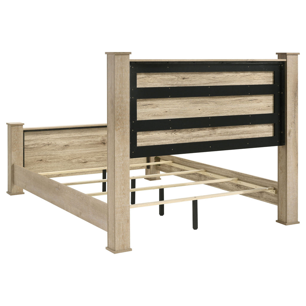 Oakglen 5-piece Queen Bedroom Set Weathered Oak by Unique Piece Furniture