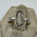 Sterling Silver Herkimer Diamond Ring - Size 8 - Clarity, Intuition & Alignment by Sacred Crystals