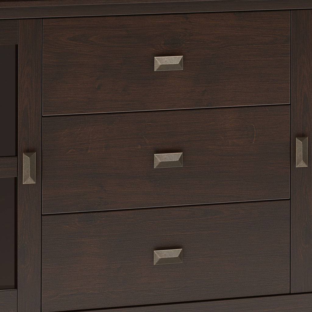 Artisan - Large Sideboard Buffet - Dark Chestnut Brown by Unique Piece Furniture