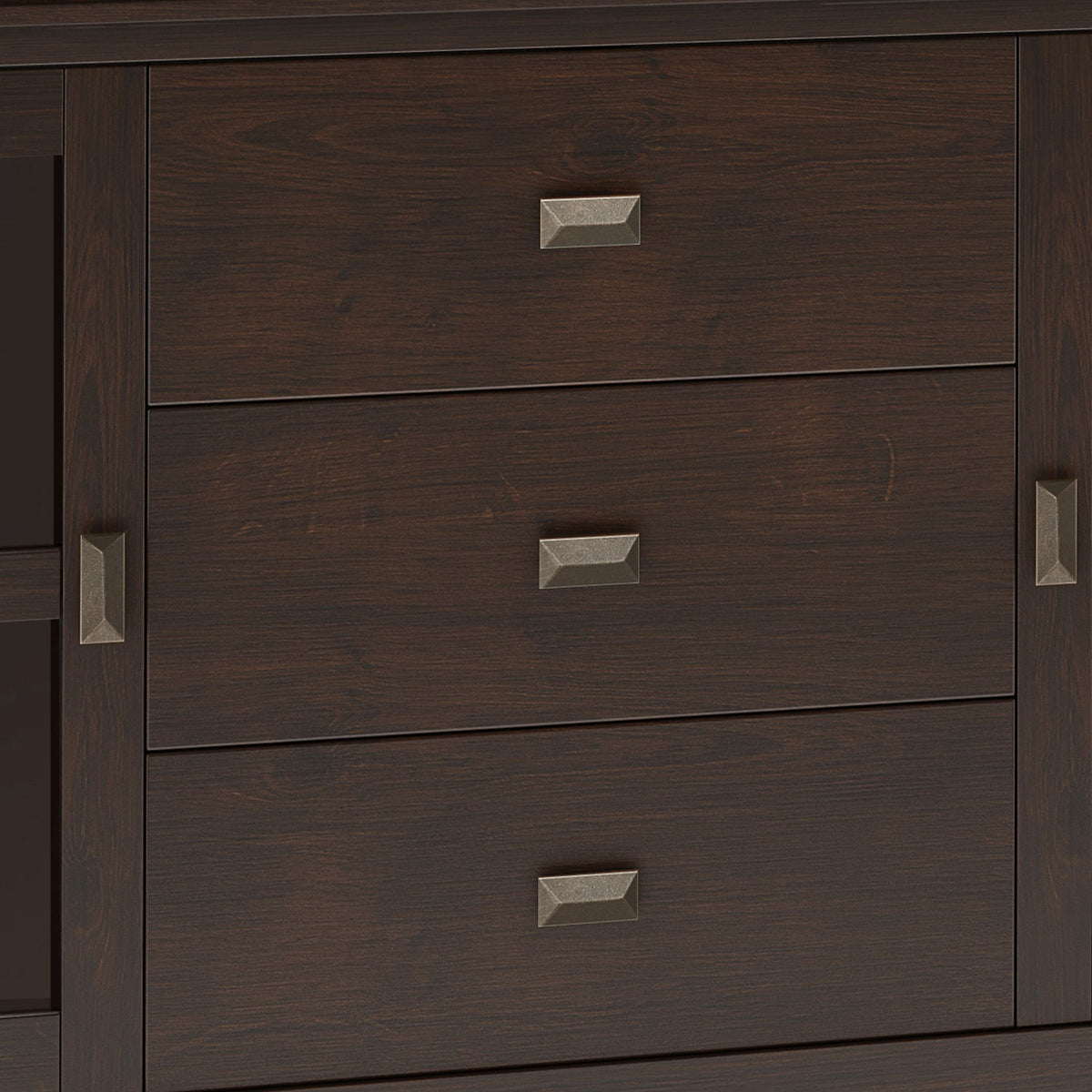 Artisan - Large Sideboard Buffet - Dark Chestnut Brown by Unique Piece Furniture