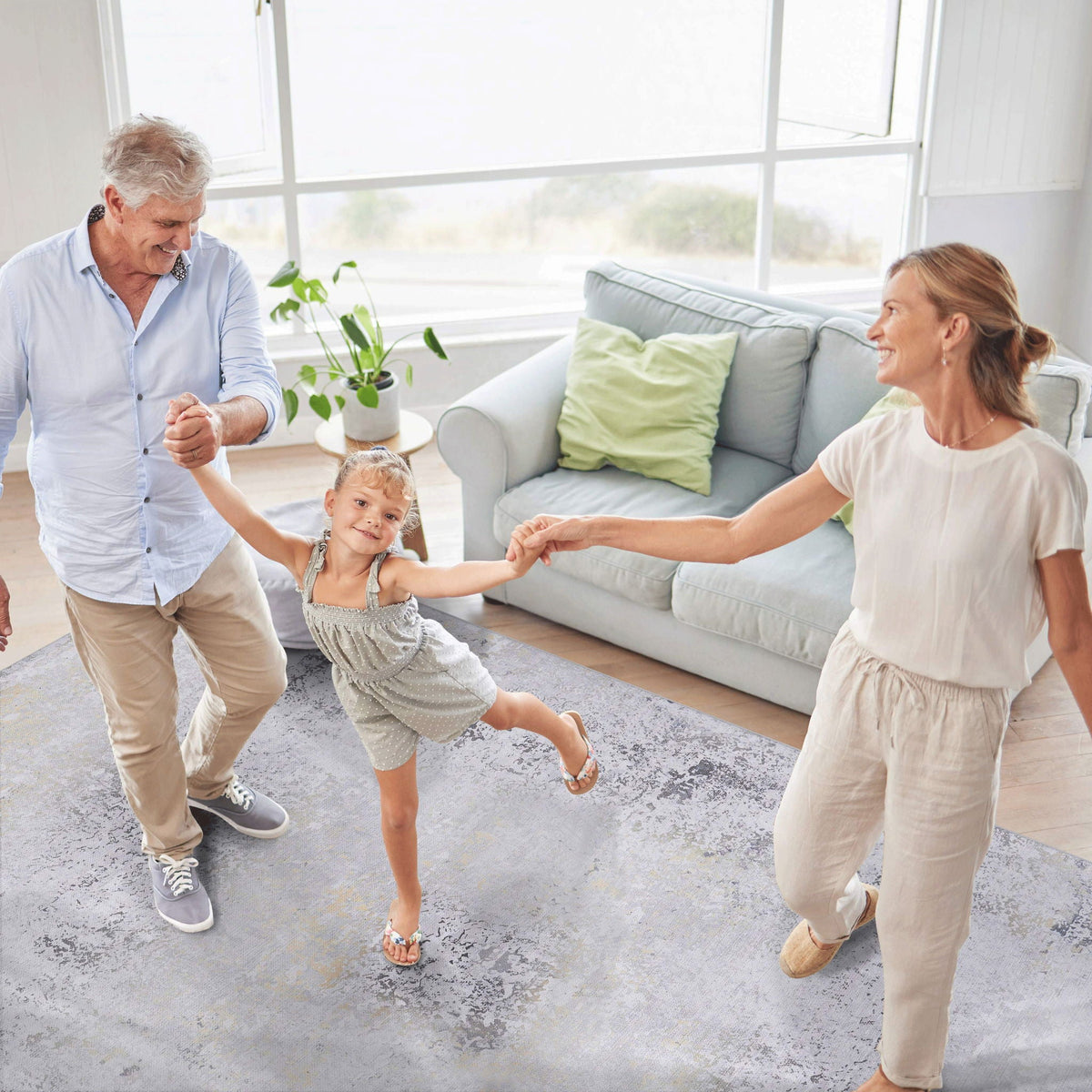 Maval - Abstract Washable Area Rug by Unique Piece Furniture