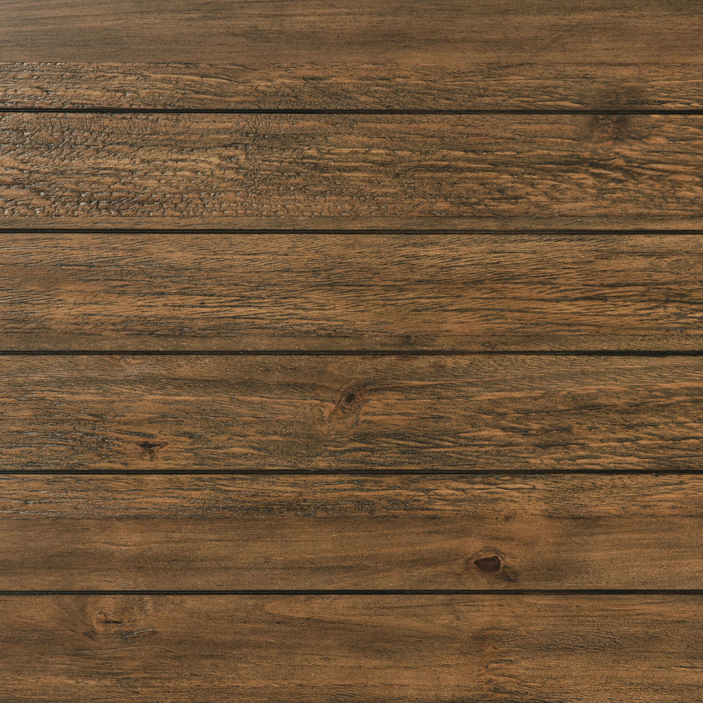 Payne Wood Coffee Table with Shelf Distressed Brown by Unique Piece Furniture