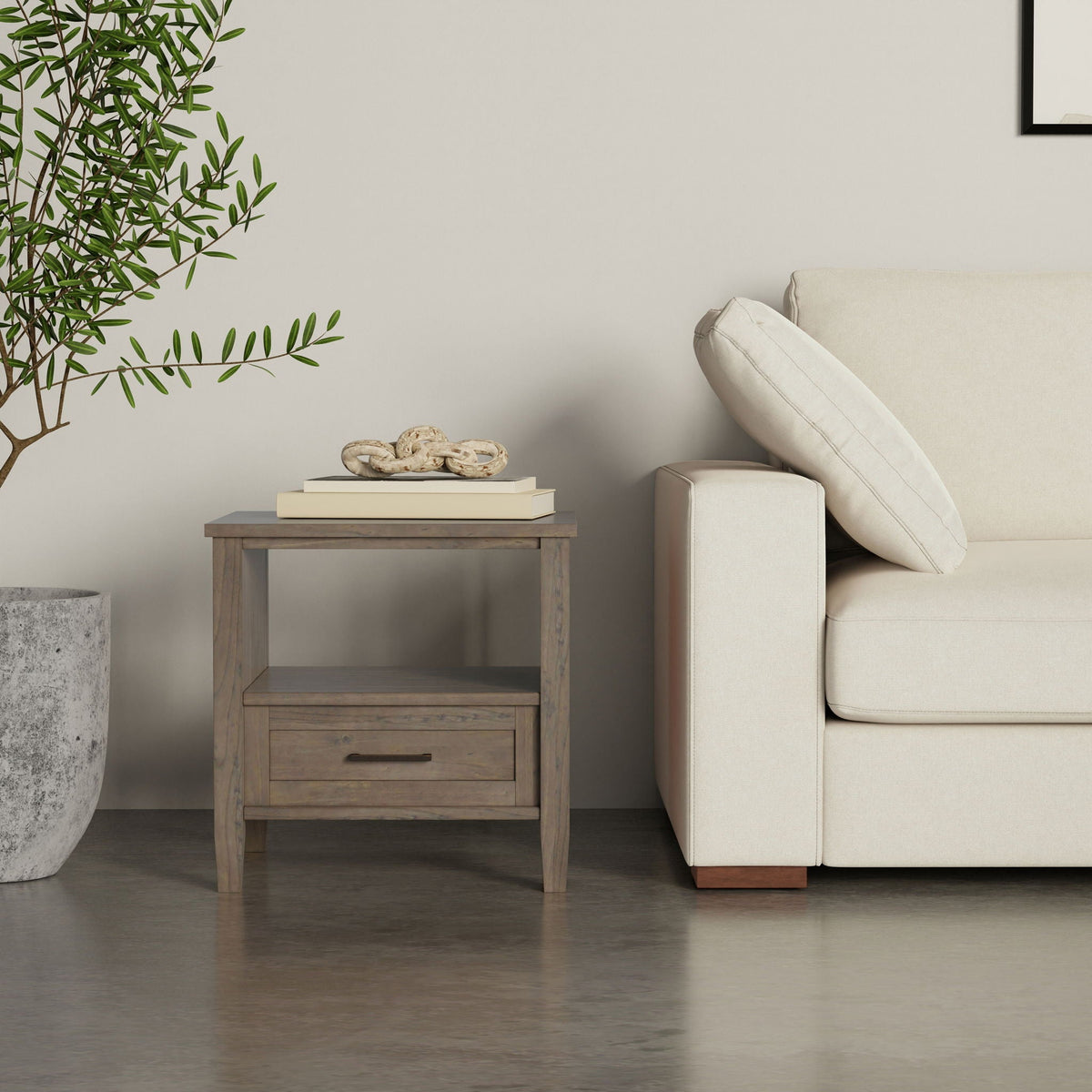 Ela - End Table - Brown by Unique Piece Furniture