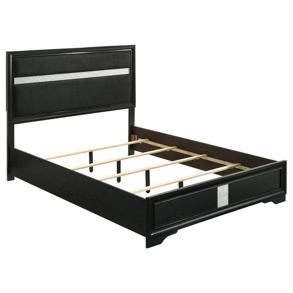 Miranda 5-piece Eastern King Bedroom Set Black by Unique Piece Furniture