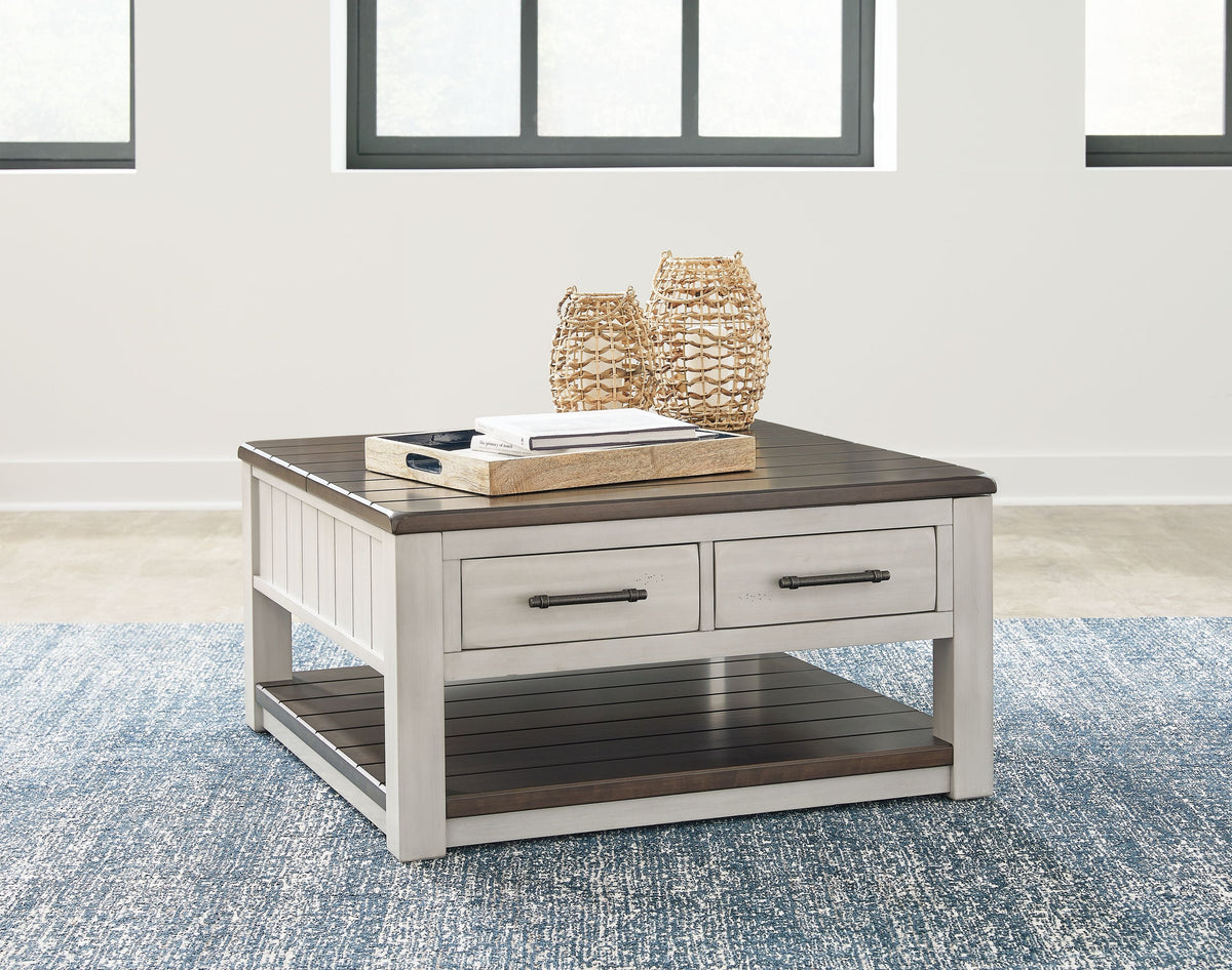Darborn - Lift Top Cocktail Table - Gray / Brown by Unique Piece Furniture