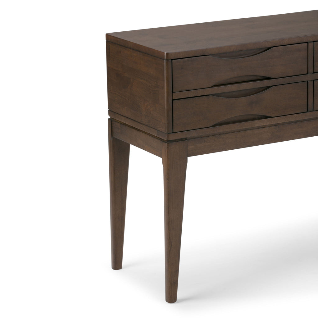 Harper - Hallway Console Table - Walnut Brown by Unique Piece Furniture
