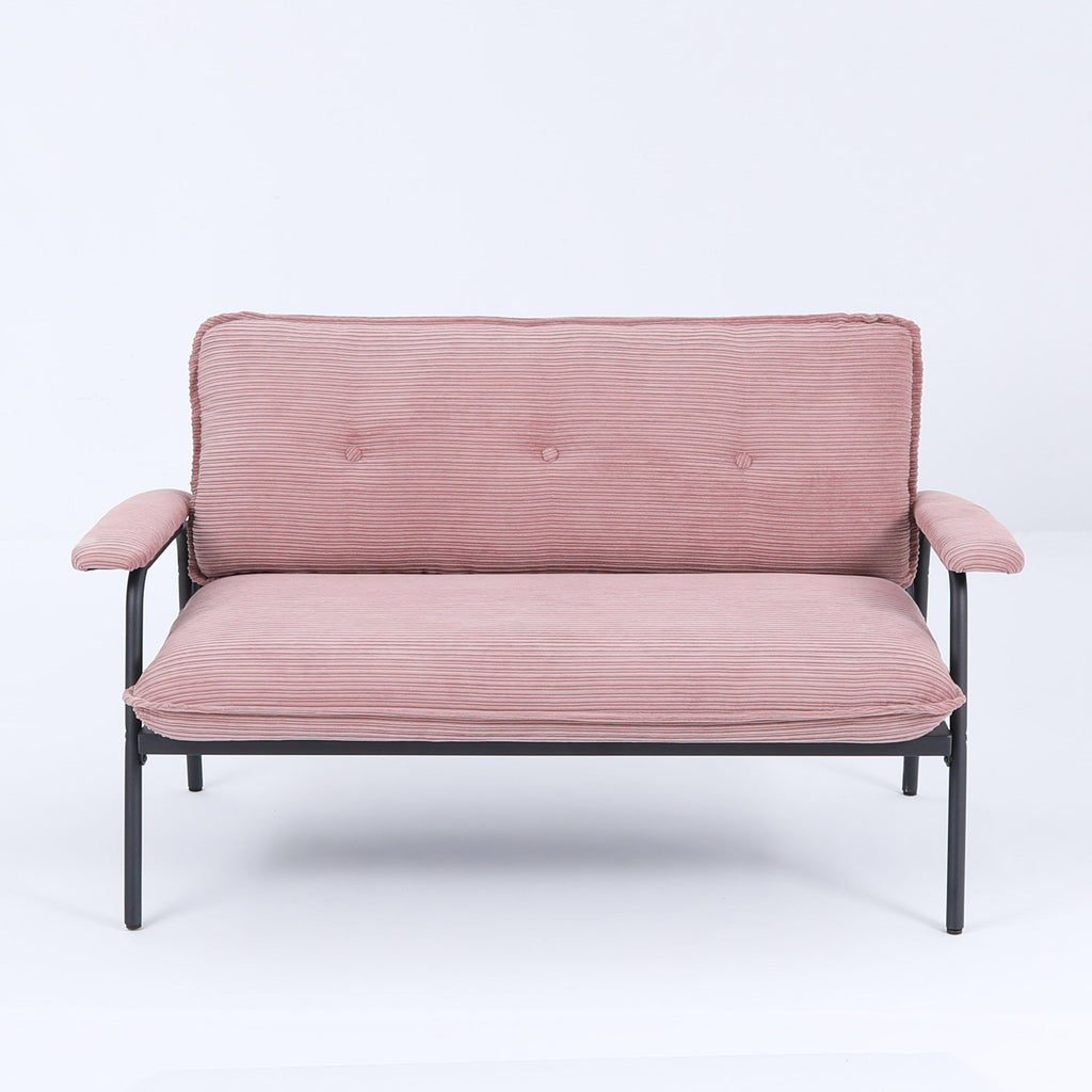 Modern Metal Frame Sofa With Sponge Filling For Compact Spaces And Versatile Use by Unique Piece Furniture