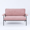 Modern Metal Frame Sofa With Sponge Filling For Compact Spaces And Versatile Use by Unique Piece Furniture