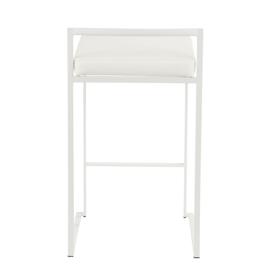 Fuji - Simple Elegance, Contemporary Stackable Counter Stool by Unique Piece Furniture