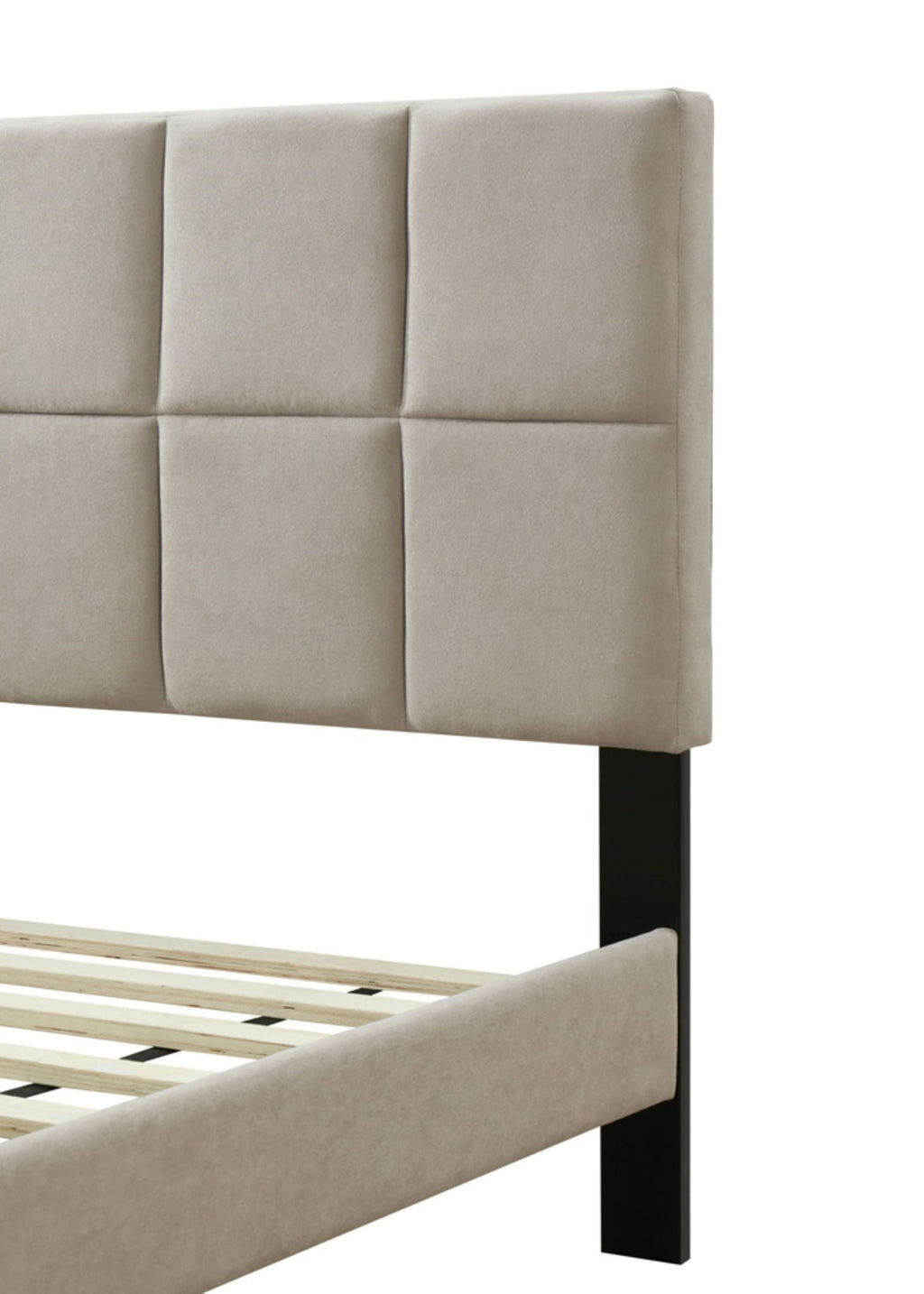 Full Sized Squares Bed With USB by Unique Piece Furniture