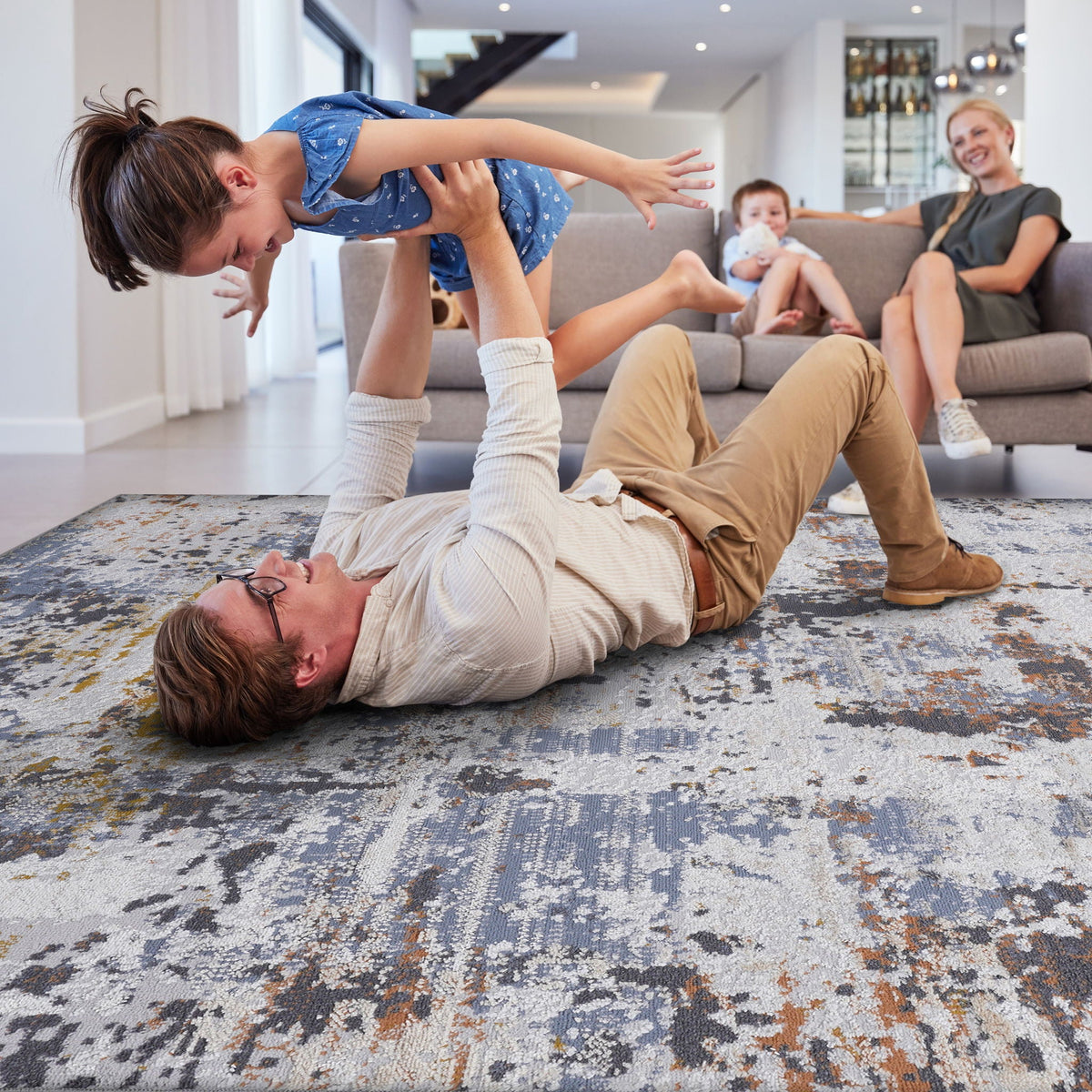 Payas - Abstract Area Rug by Unique Piece Furniture