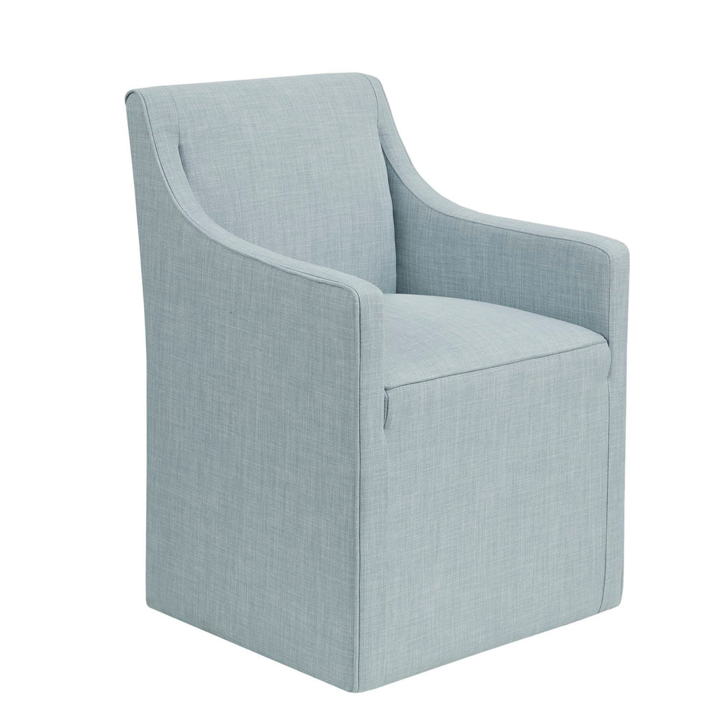 Traditional Skirted Dining Arm Chair by Unique Piece Furniture