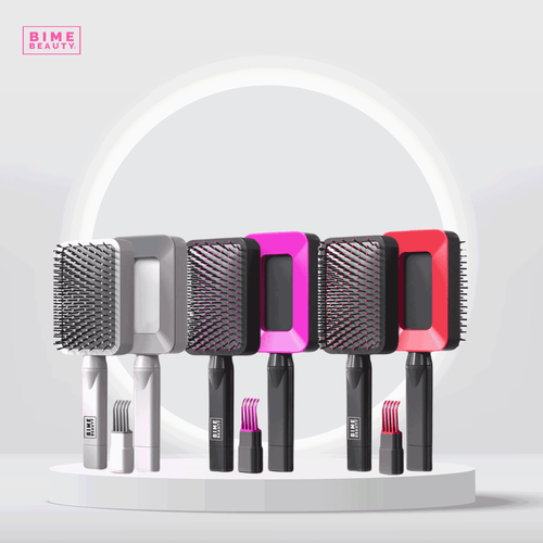 Best Hair Brush Set – Ultimate 4-in-1 Bundle by BimeBeauty