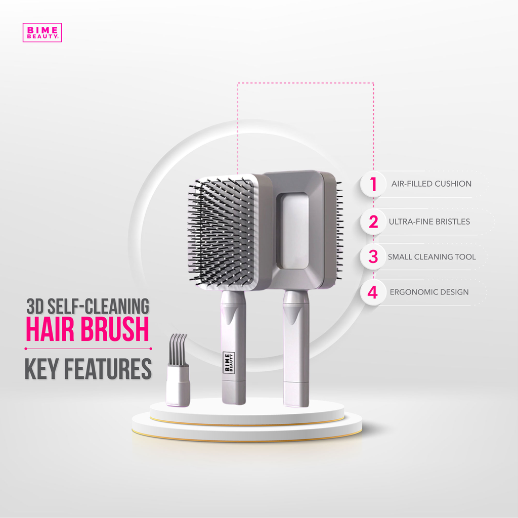 Best Hair Brush Set – Ultimate 4-in-1 Bundle by BimeBeauty