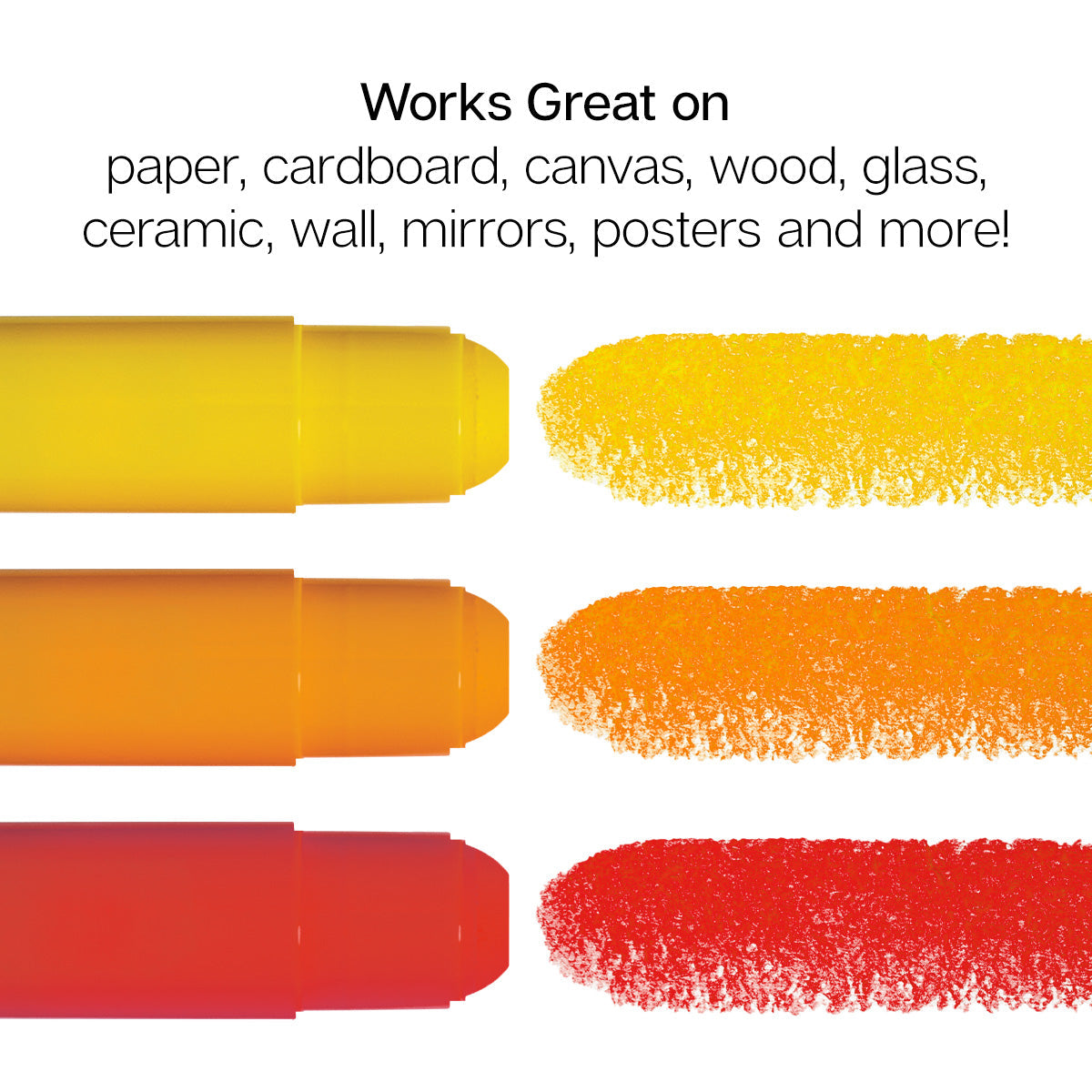 Tempera Paint Sticks – 24 Colors by KINGART