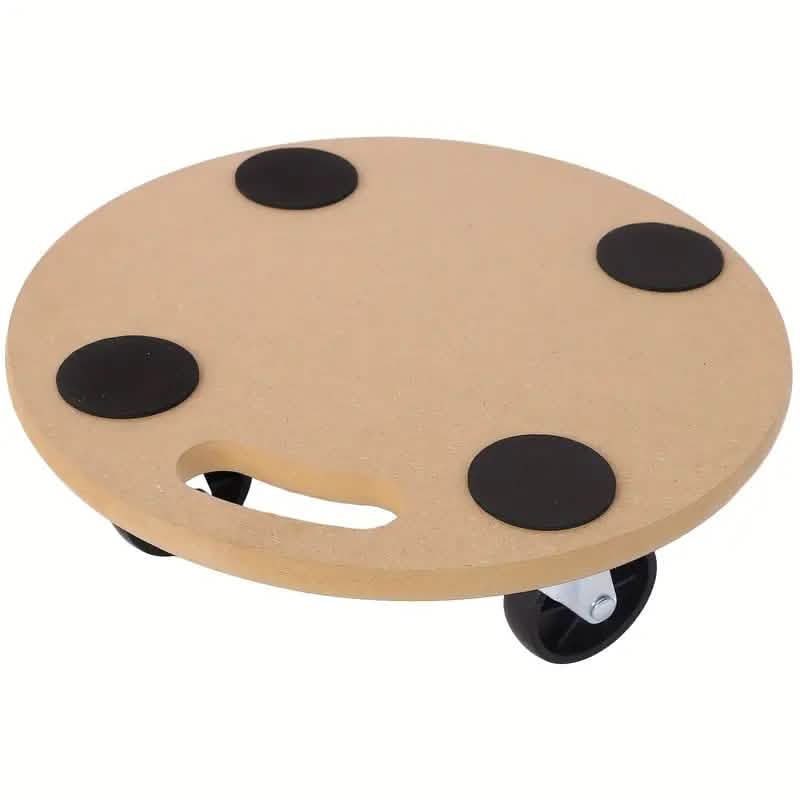 2-Piece: Furniture Moving Dolly Heavy Duty Wood Rolling Mover by DailySale