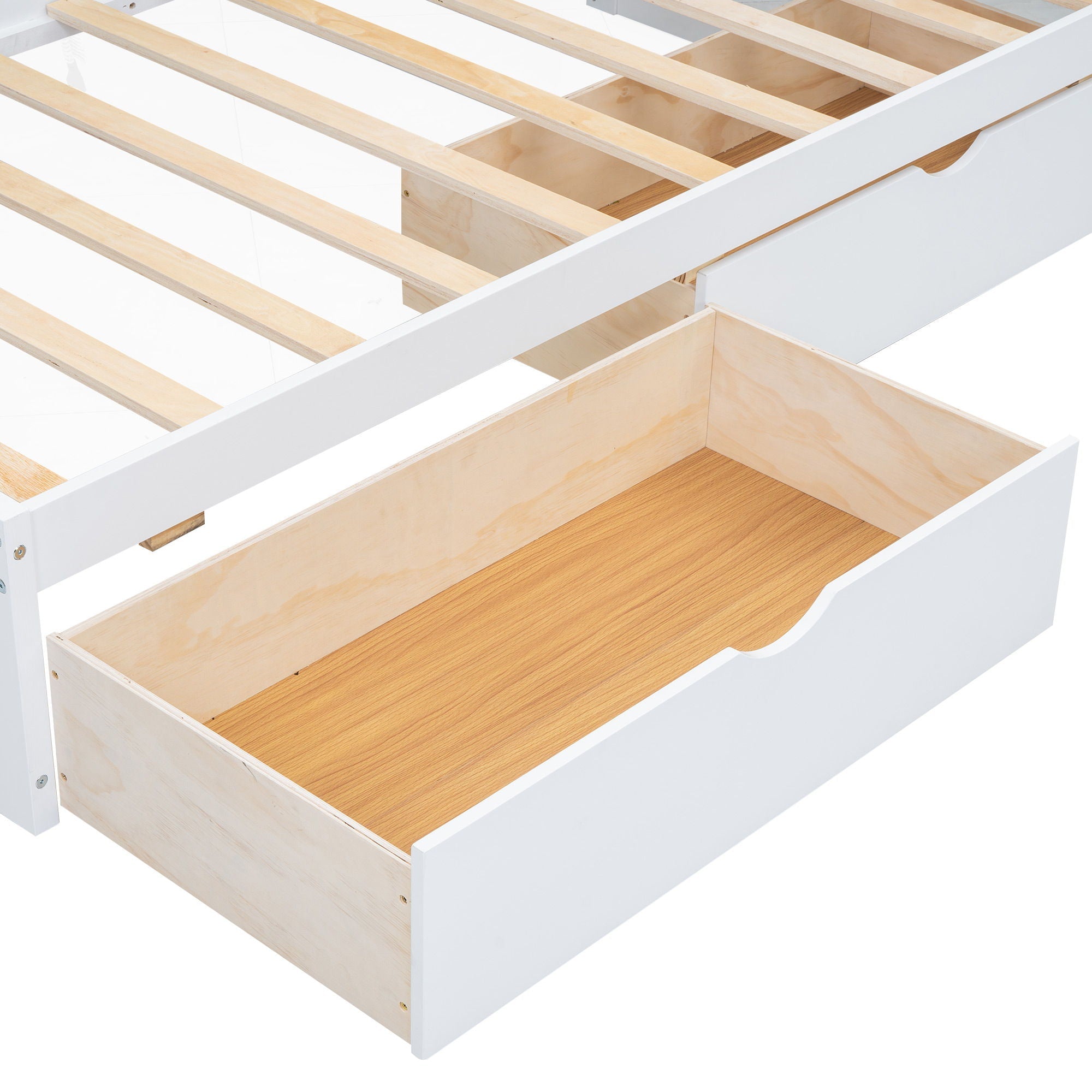 Daybed With 2 Storage Drawers, Storage Cabinets, USB Ports by Unique Piece Furniture