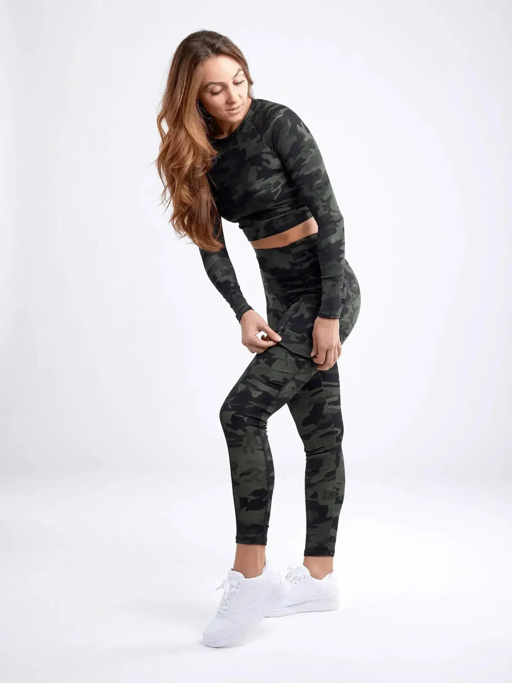Long-Sleeve Crop Top by Femstylo