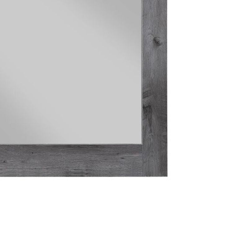Vidalia - Rustic Mirror - Gray / Oak by Unique Piece Furniture