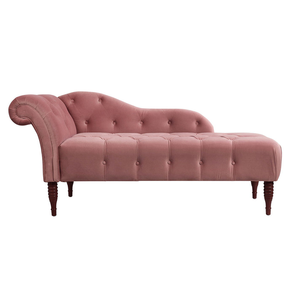 Samuel - Tufted Roll Arm Chaise Lounge by Unique Piece Furniture