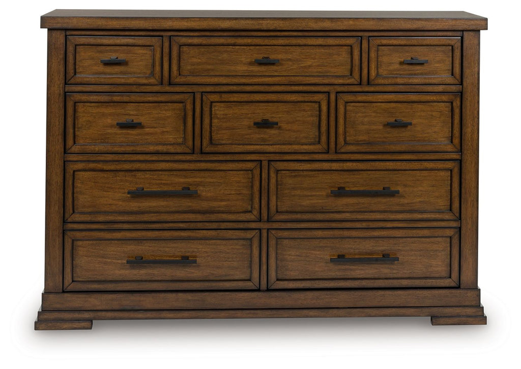 Taffenbrook - Dresser - Medium Brown by Unique Piece Furniture