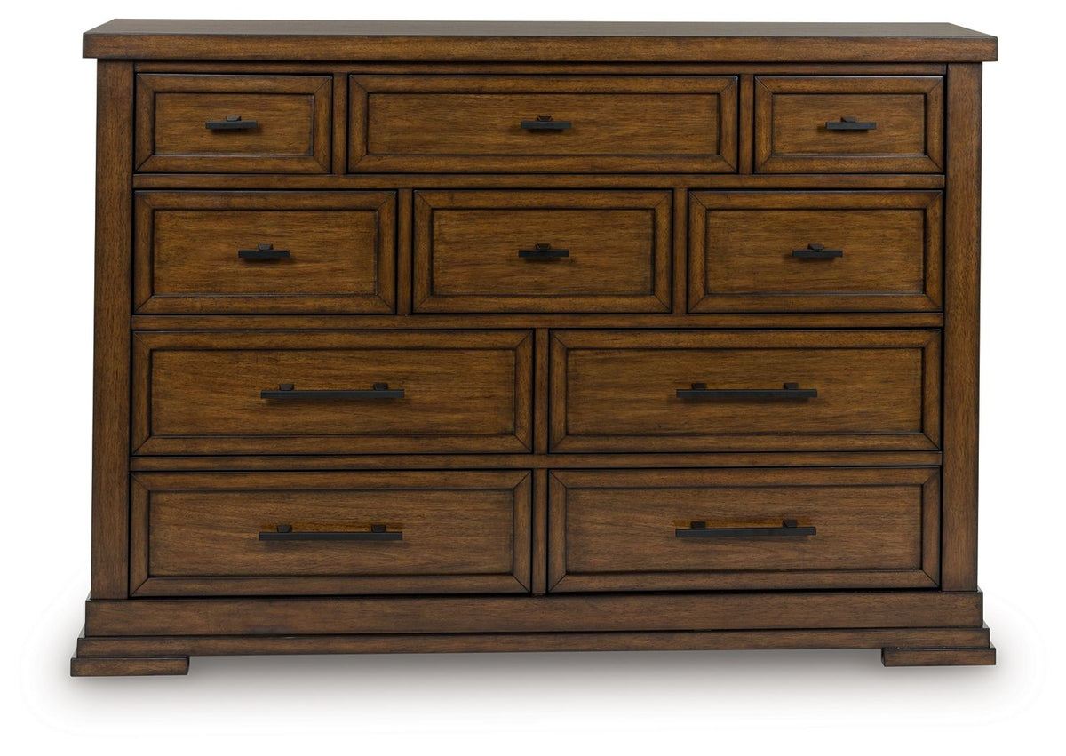 Taffenbrook - Dresser - Medium Brown by Unique Piece Furniture