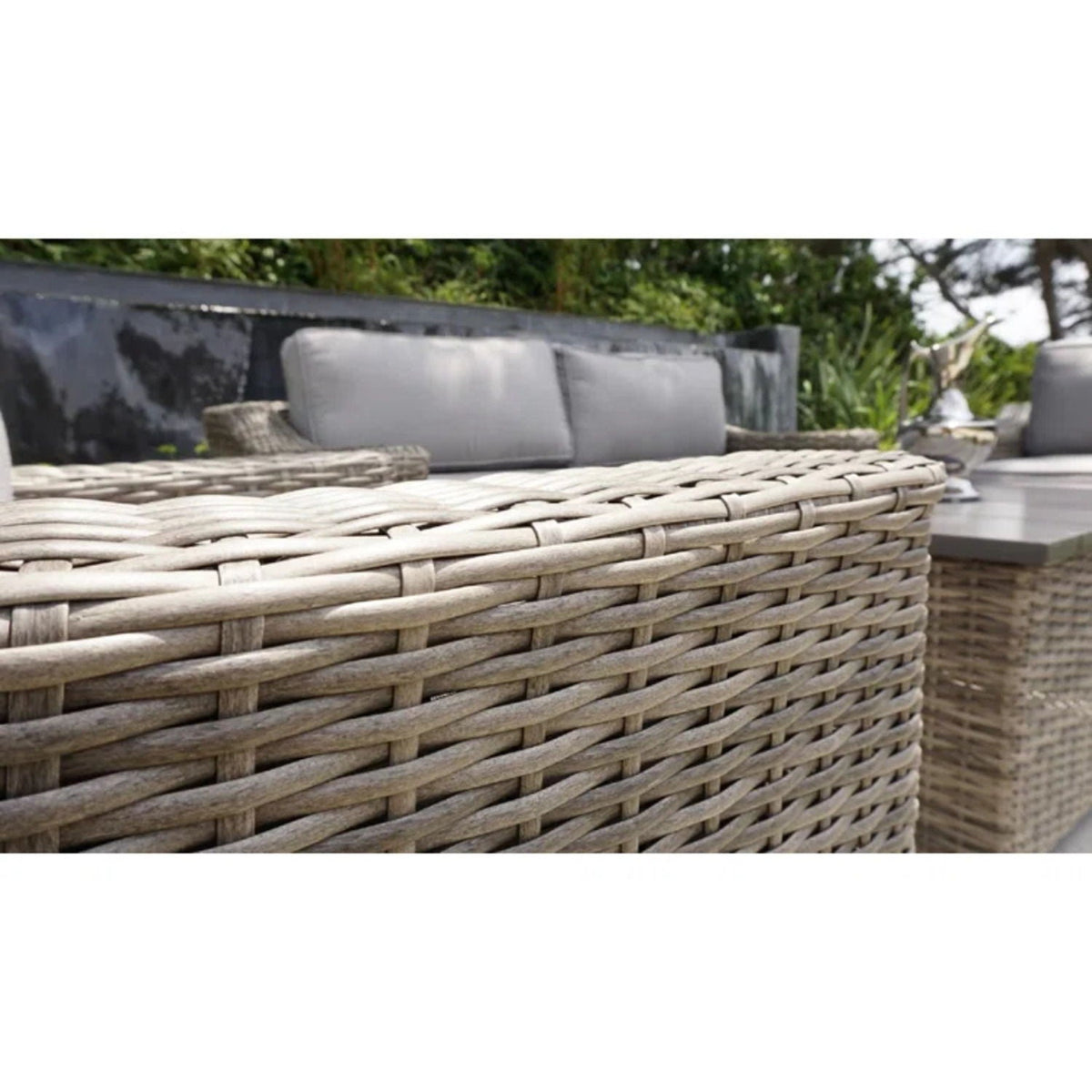 Stylish Sofa Seating Group With Cushions Perfect For Outdoor Gatherings by Unique Piece Furniture