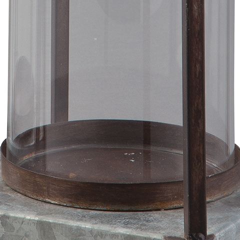 Diedrick - Lantern Set (Set of 2) - Gray / Black by Unique Piece Furniture