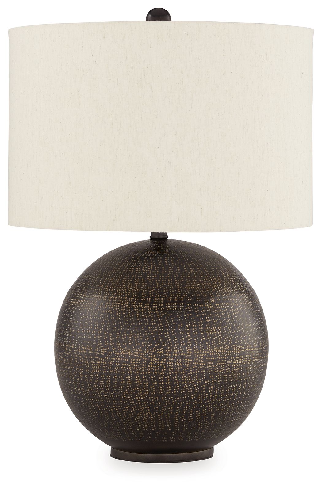 Hambell - Metal Table Lamp - Black / Gold Finish by Unique Piece Furniture