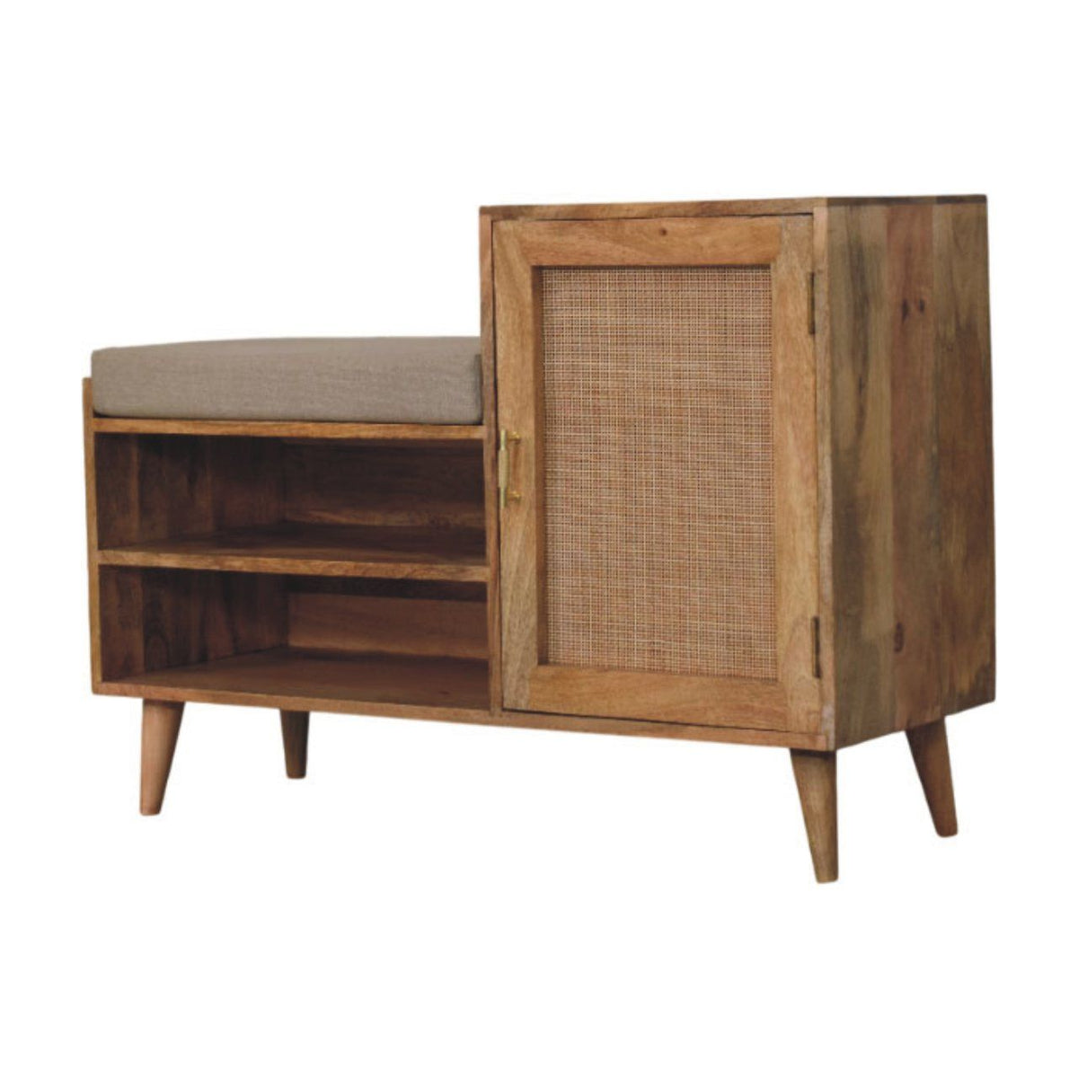 Larissa - 2 Slot Bench Unit - Beige by Unique Piece Furniture