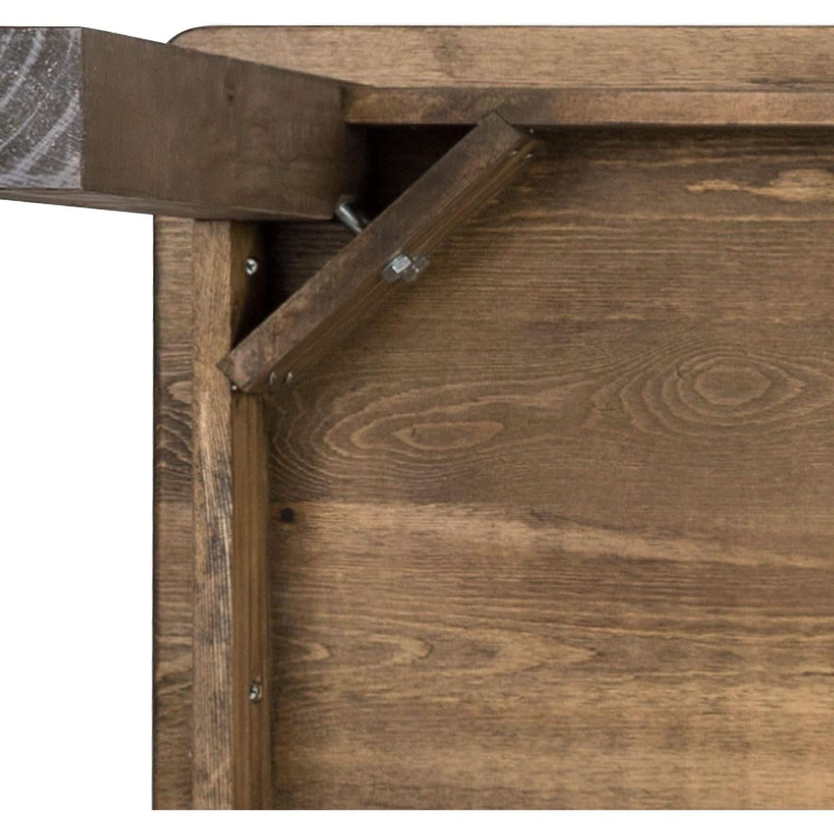 Solid Pine Farmhouse Dining Table In Antique Finish by ShipItFurniture
