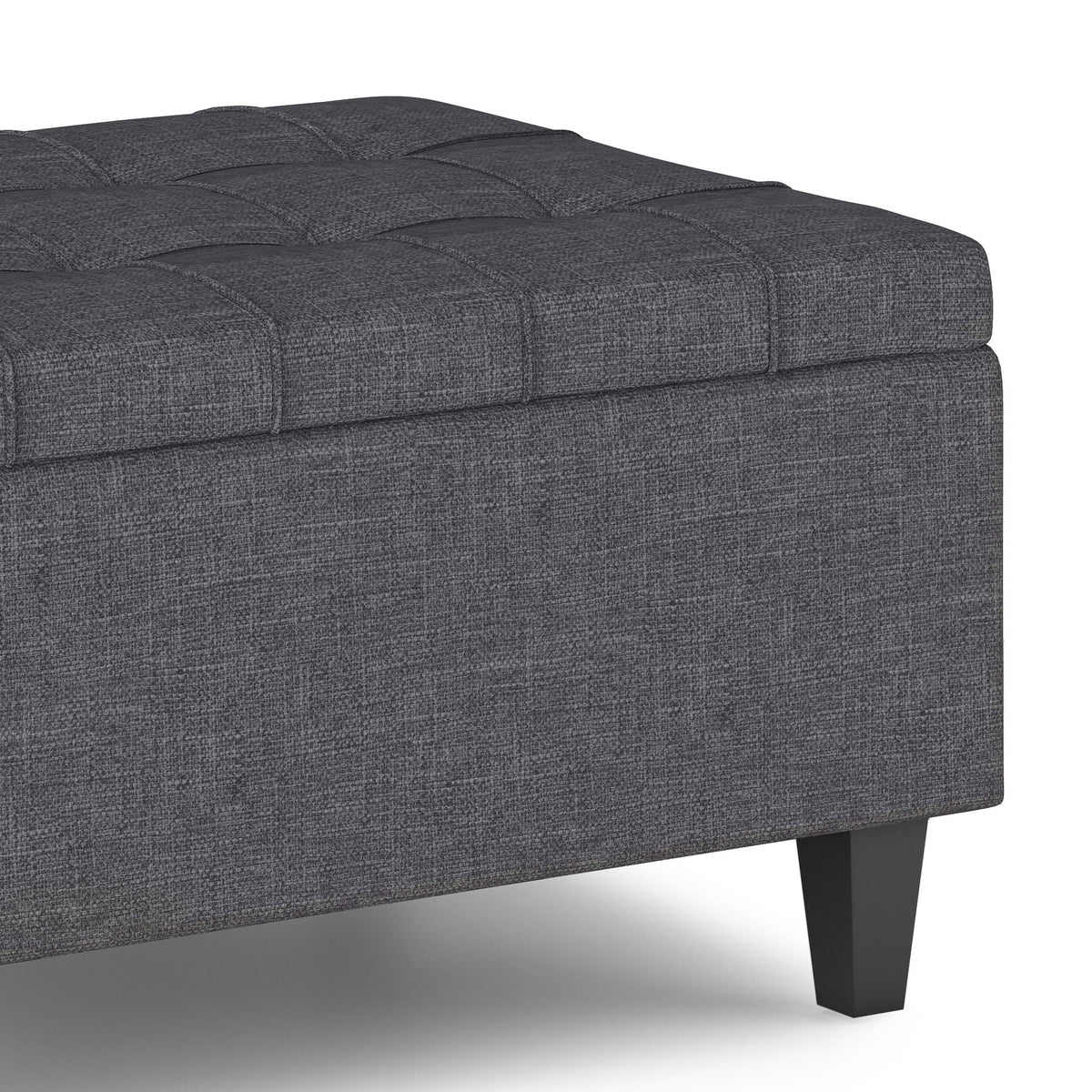 Harrison - Upholstered Coffee Table Storage Ottoman by Unique Piece Furniture