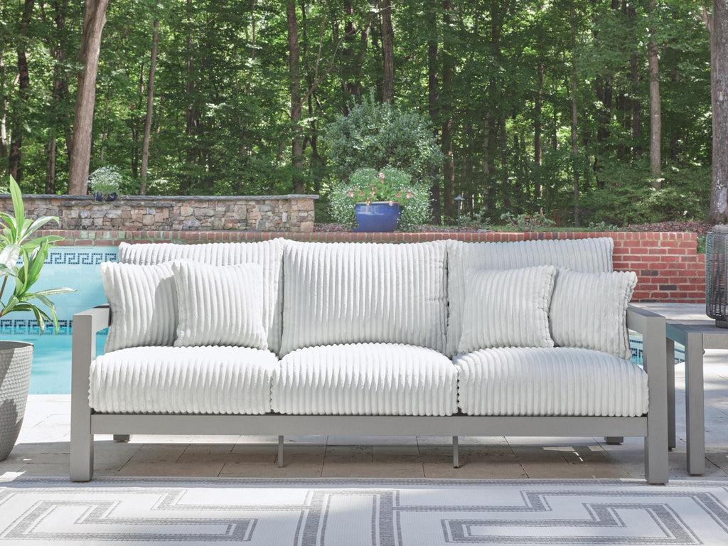 Hurley Park - Sofa With Cushion - Gray by Unique Piece Furniture