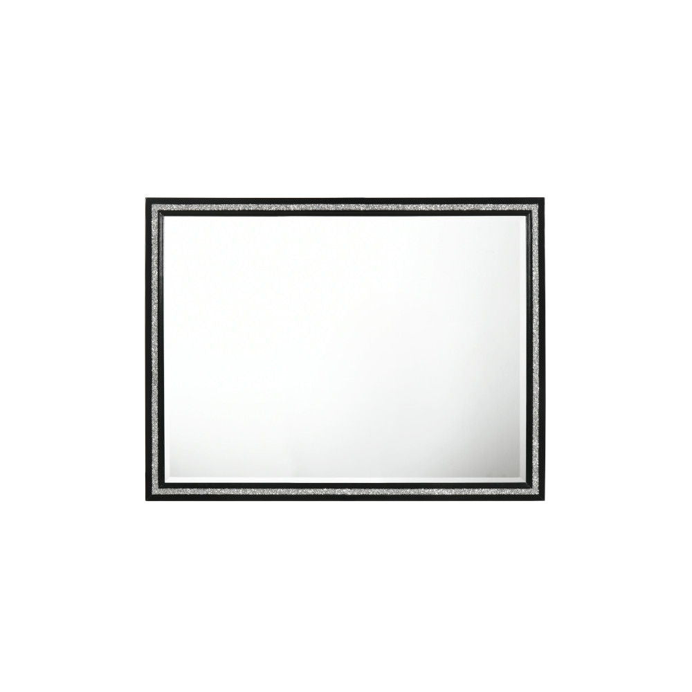 Haiden - Weathered Mirror - Black by Unique Piece Furniture