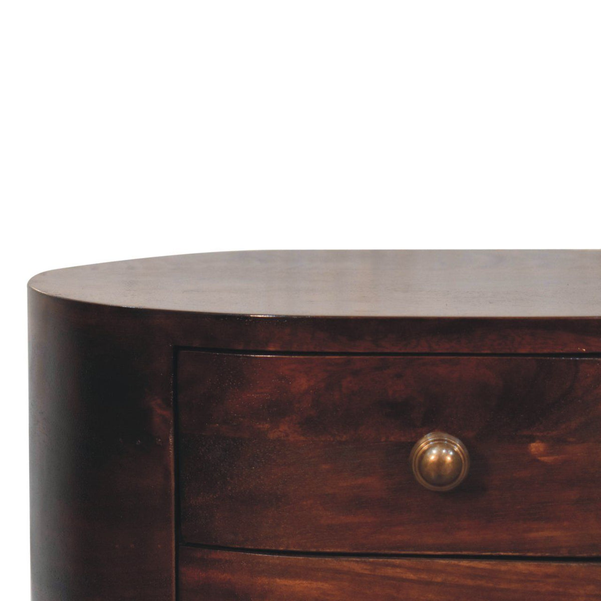 Rounded Bedside Table by Unique Piece Furniture