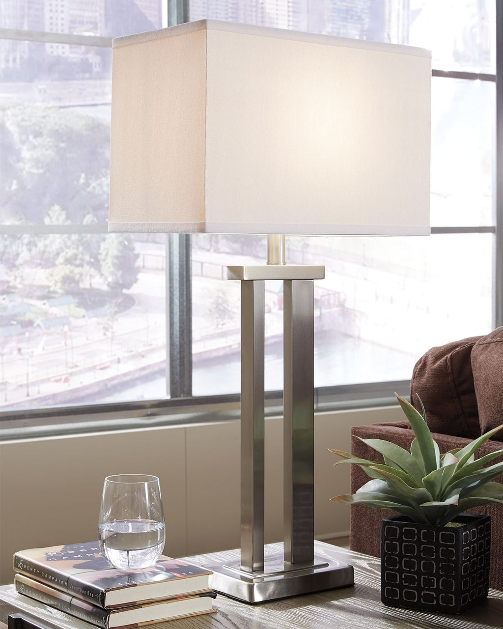 Aniela - Metal Table Lamp Set by Unique Piece Furniture