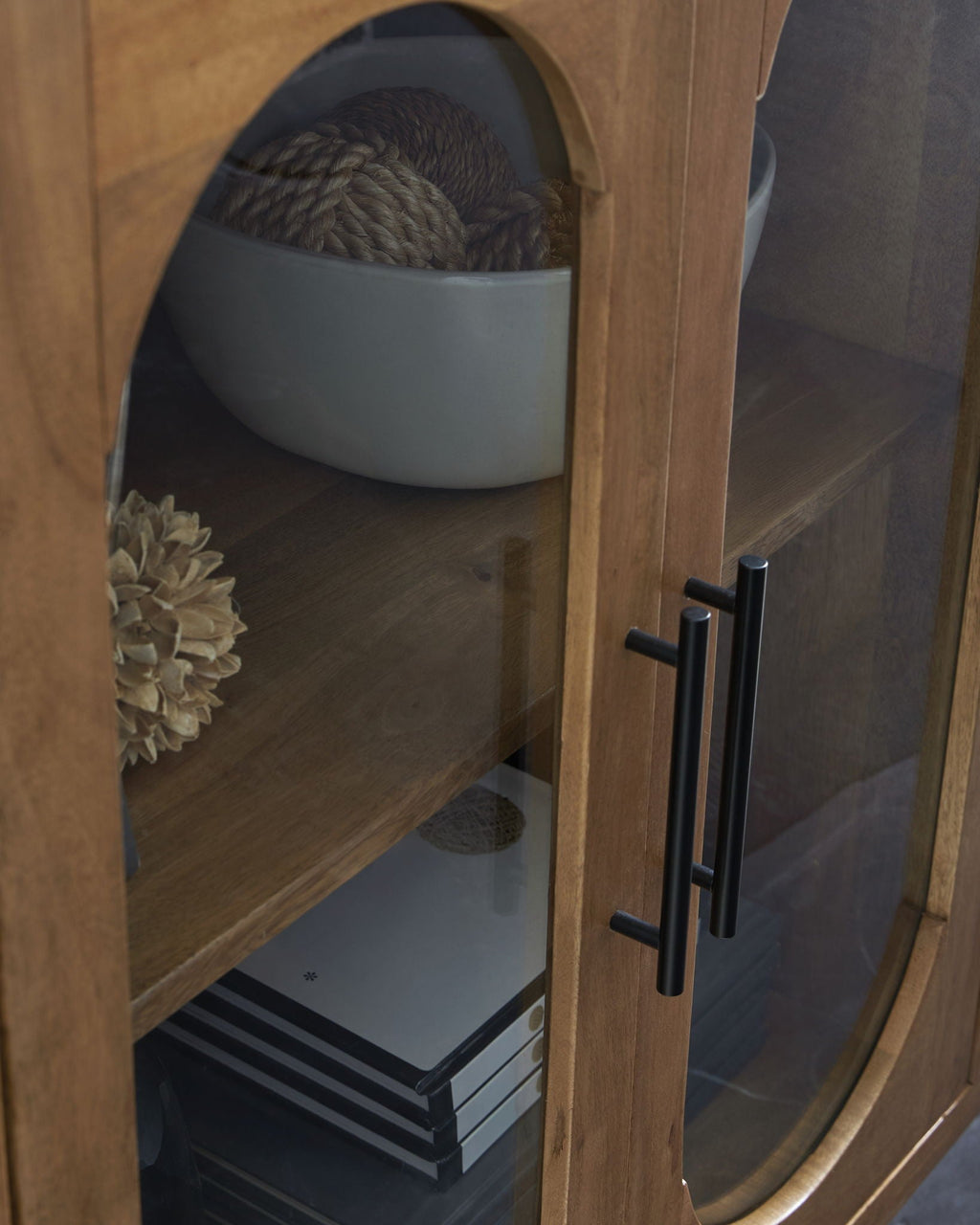 Niall - Accent Cabinet - Light Brown by Unique Piece Furniture