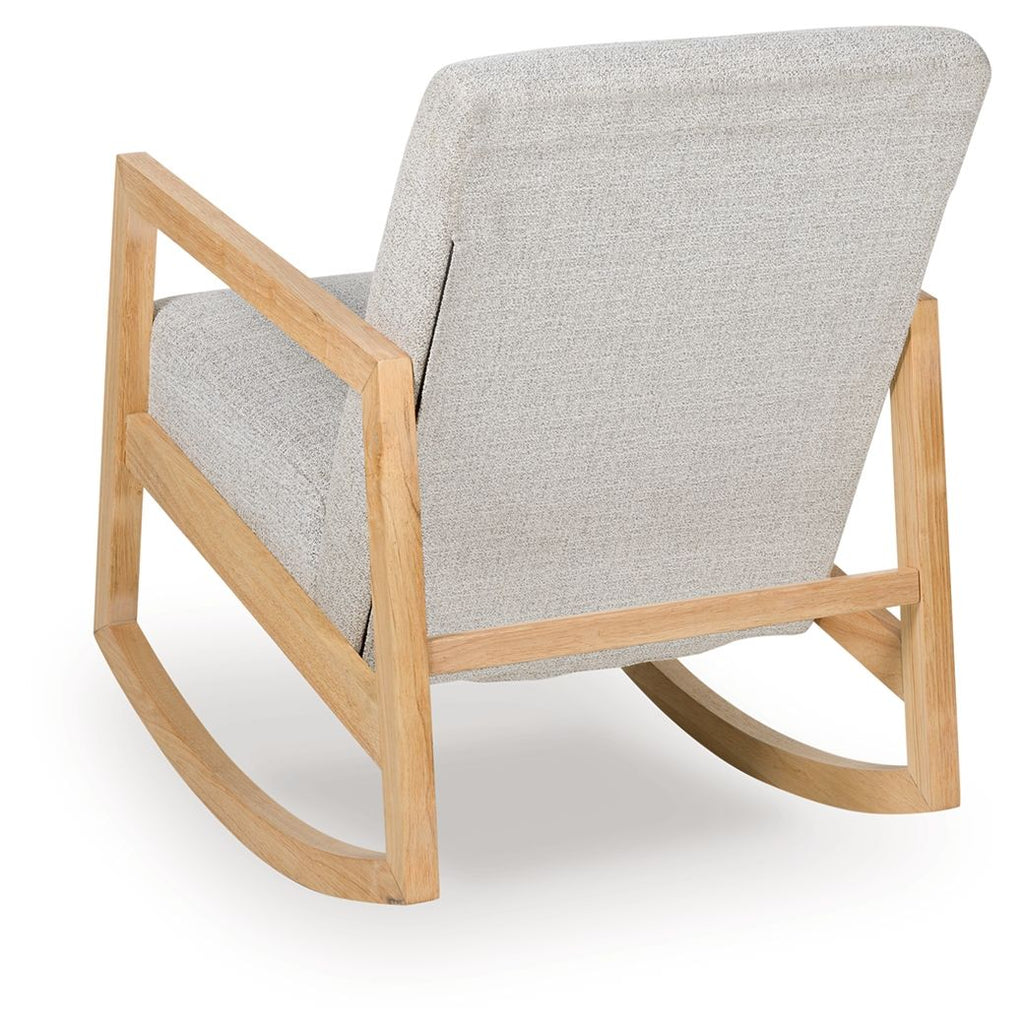 Wychworth - Accent Chair - Gray / Natural by Unique Piece Furniture