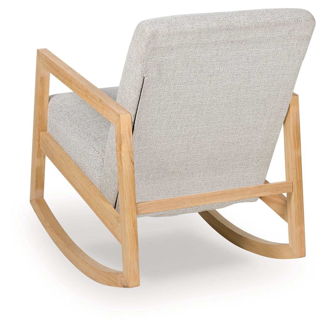 Wychworth - Accent Chair - Gray / Natural by Unique Piece Furniture
