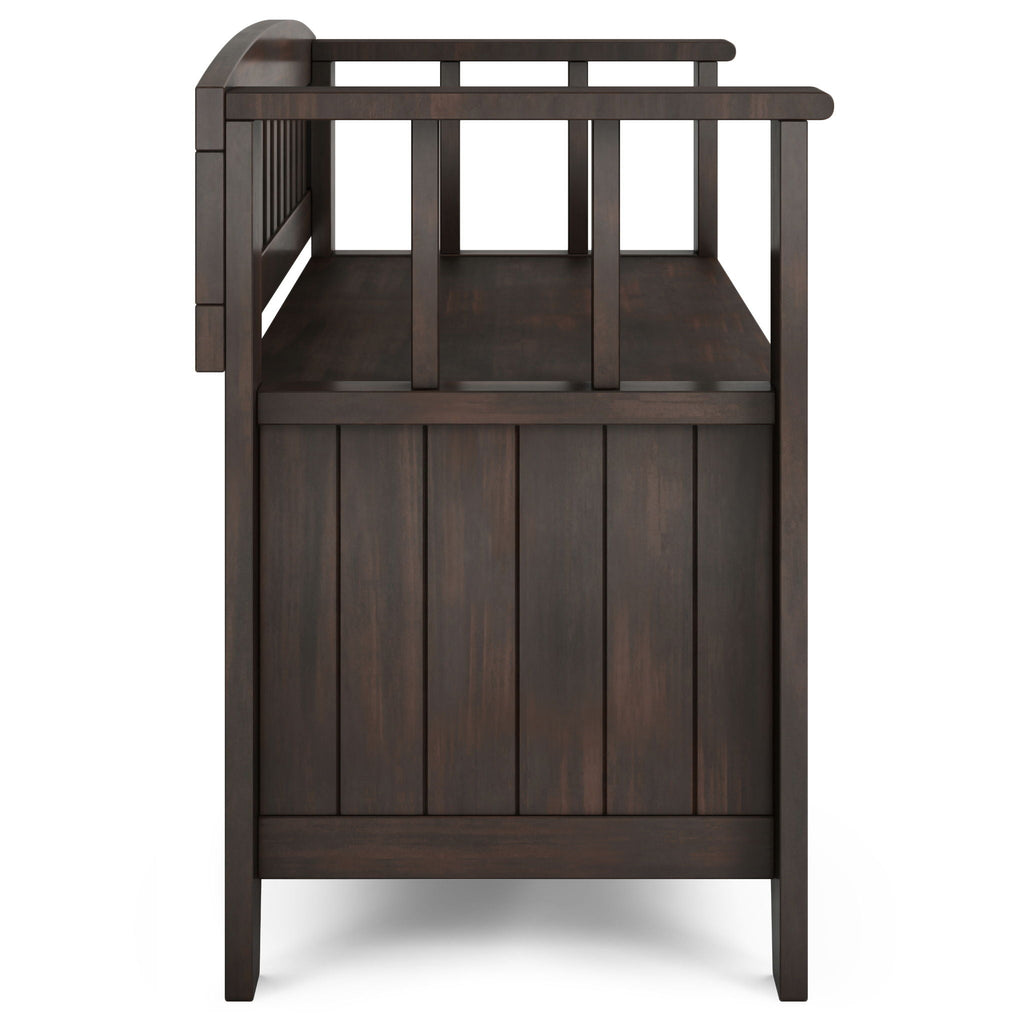 Acadian - Entryway Storage Bench, Handcrafted by Unique Piece Furniture