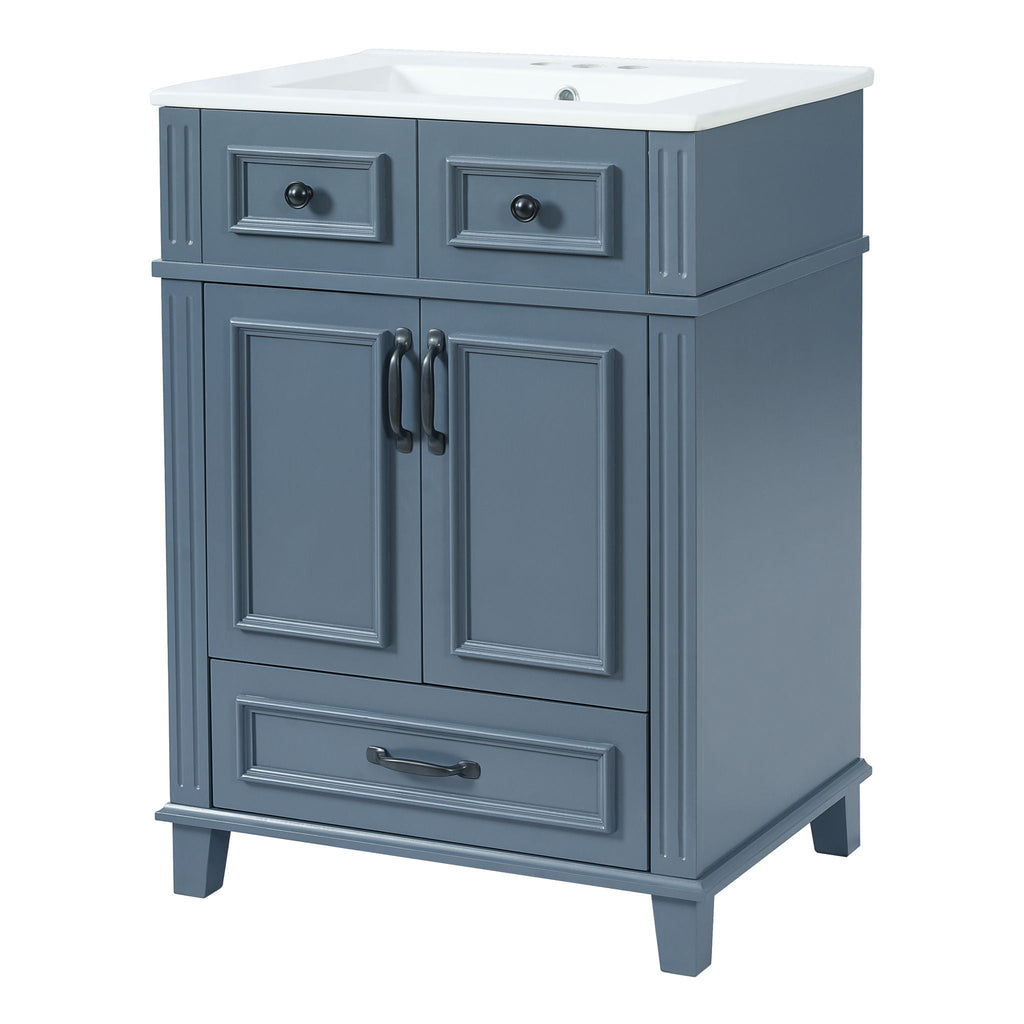 Bathroom Vanity With Sink, Storage Cabinet by Unique Piece Furniture