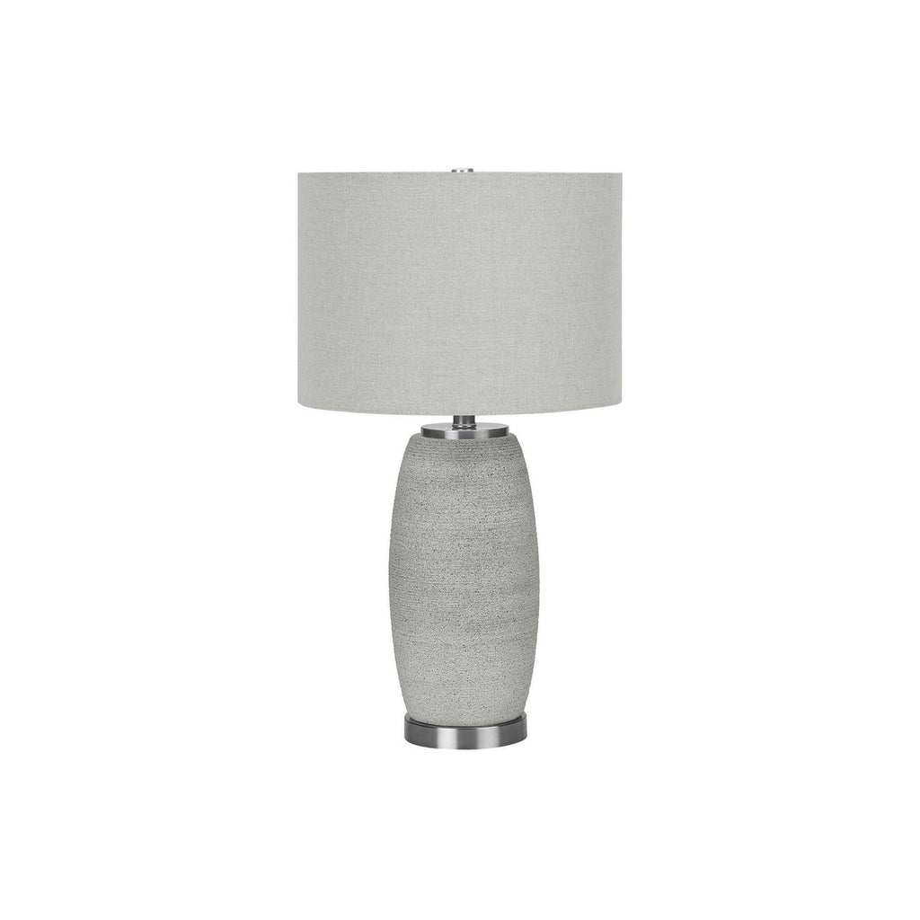 Lighting, Table Lamp, Ceramic, Modern - Gray by Unique Piece Furniture