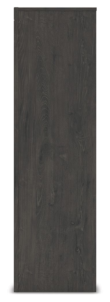Fraluna - Five Drawer Chest - Charcoal by Unique Piece Furniture