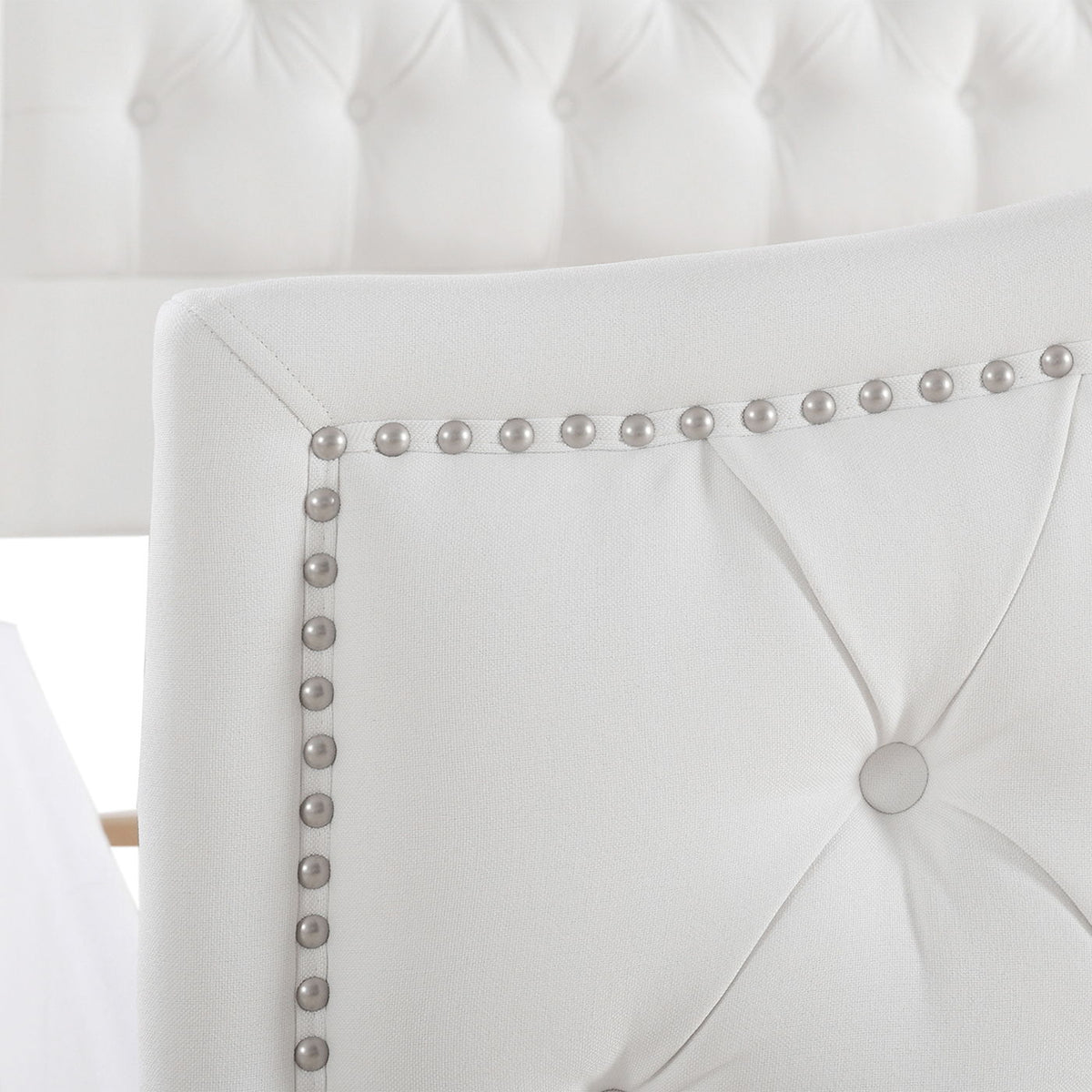 Marcella - Upholstered Shelter Headboard Bed Set by Unique Piece Furniture