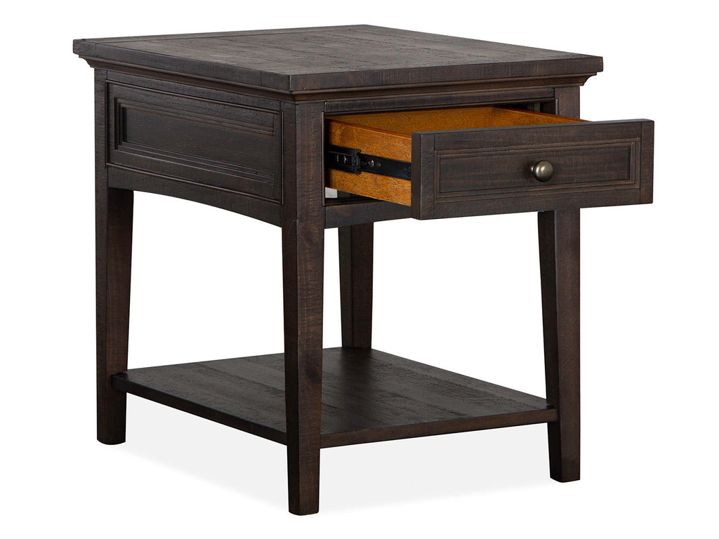 Westley Falls - Rectangular End Table - Graphite by Unique Piece Furniture