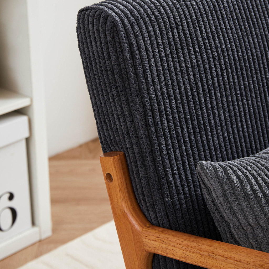 Accent Arm Chair With Pillow Upholstered by Unique Piece Furniture
