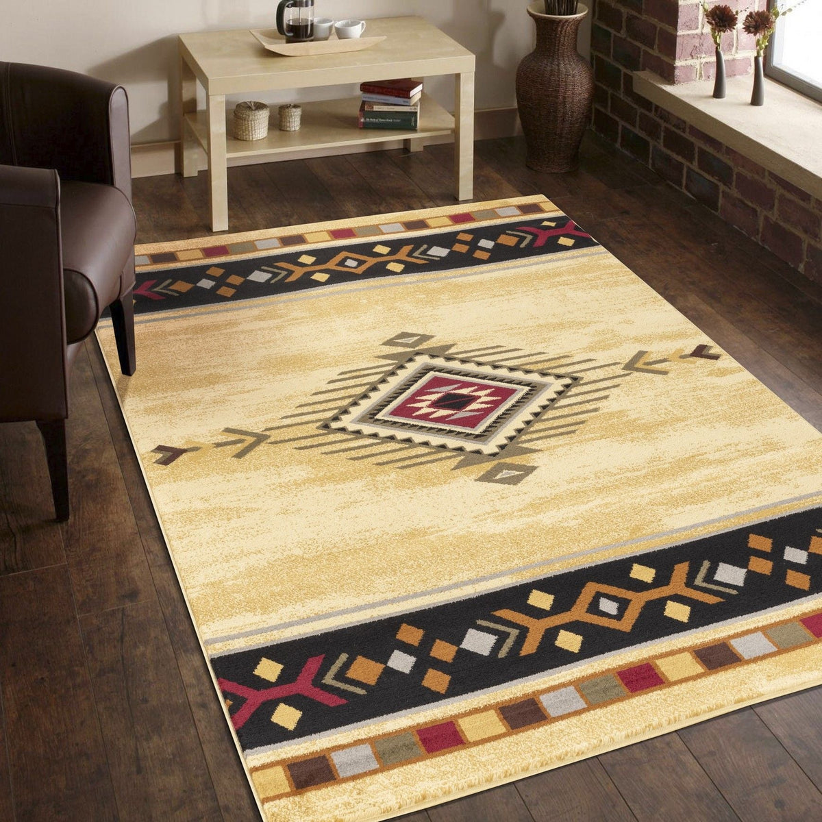 Tribes - GC_YLS4001 Southwest Area Rug by Unique Piece Furniture