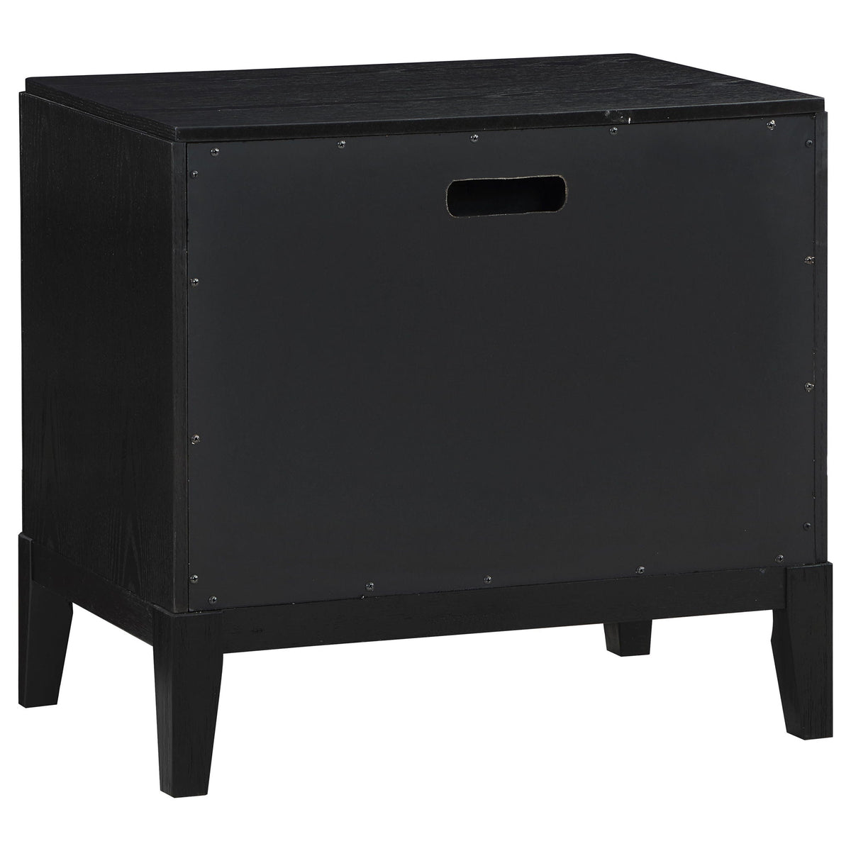 Brookmead 2-drawer Nightstand Black by Unique Piece Furniture
