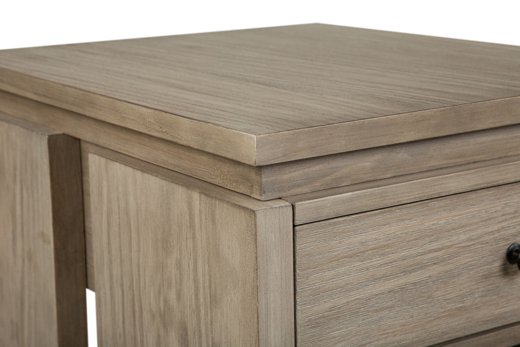 Conrad - Rectangular End Table - Stone Harbor Gray by Unique Piece Furniture